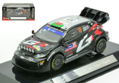 Immagine di TOYOTA YARIS WRC RALLY 1 HYBRID N.33 2024 EVANS-MARTIN 1:43