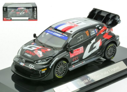 Immagine di TOYOTA YARIS WRC RALLY 1 HYBRID N.17 2024 OGIER-LANDAIS 1:43