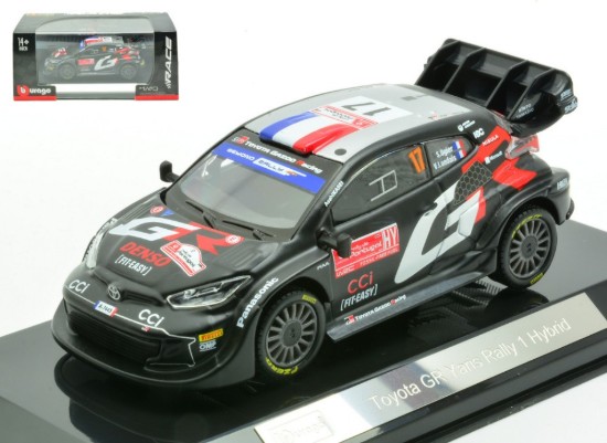 Immagine di TOYOTA YARIS WRC RALLY 1 HYBRID N.17 2024 OGIER-LANDAIS 1:43