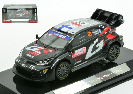 Immagine di TOYOTA YARIS WRC RALLY 1 HYBRID N.69 2024 ROVANPERA-HALTTUNEN 1:43