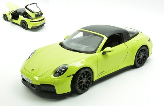 Immagine di PORSCHE 911 (992.2) TARGA 4 GTS HYBRID 2025 LIGHT YELLOW 1:18