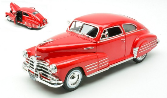 Immagine di CHEVROLET FLEETLINE AEROSEDAN 1948 RED 1:25