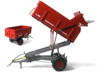 Immagine di RIMORCHIO CON SOLLEVATORE BRIMONT BB8 SEMI ELEVATRICE 1:32