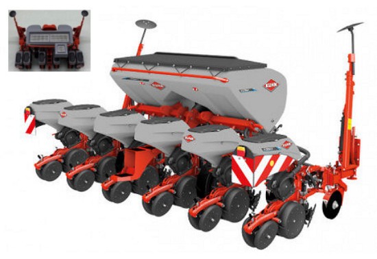 Immagine di SEMINATRICE KUHN KOSMA TS 6 RANGS GREY 1:32