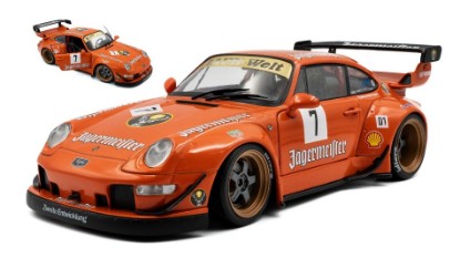 Immagine di PORSCHE 911 993 JAGERMEISTER N.7 RWB BODYKIT COUPE 2020 1:18