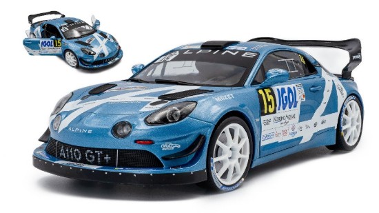 Immagine di ALPINE A110 RGT N.15 RALLY MONT BLANC 2024 R.ASTIER-D.GIRAUDET 1:18