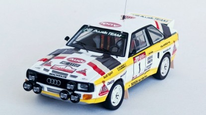 Immagine di AUDI SPORT QUATTRO RALLY OF NEW ZEALAND 1985 BLOMQVIST-CEDERBERG 1:43