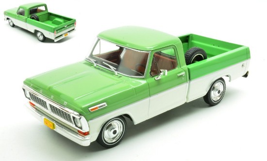 Immagine di FORD F-100 1970 GREEN/WHITE 1:24