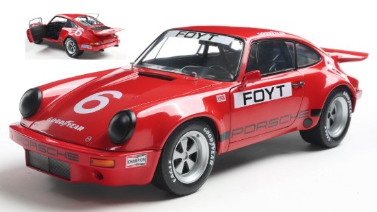Immagine di PORSCHE 911 IROC N.6 FOYT IROC DAYTONA 1974 1:18