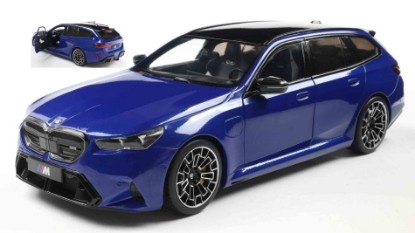 Immagine di BMW M5 TOURING 2025 MARINA BAY BLUE METALLIC 1:18