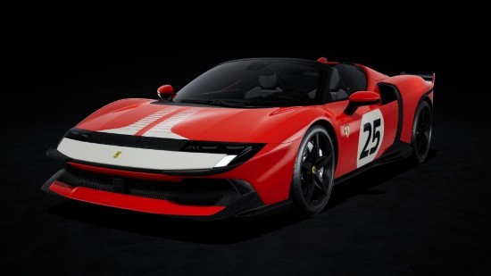 Immagine di FERRARI 849 TESTAROSSA SPIDER ROSSO CORSA ASSETTO FIORANO 1:43