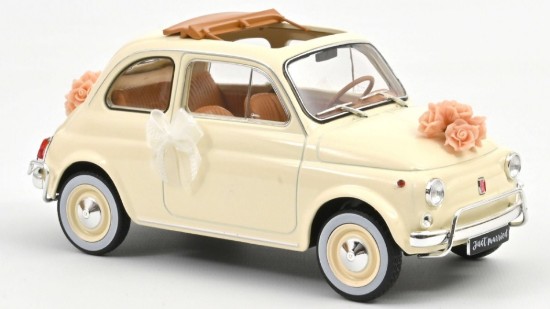 Immagine di FIAT 500 L 1968 IVORY WEDDING GIFT 1:18