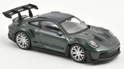 Immagine di PORSCHE 911 GT3 RS 2022 GREEN METALLIC/BLACK JET CAR 1:43