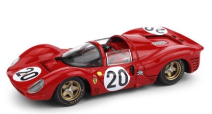 Immagine di FERRARI 330 P 4 SPYDER N.20 24 H LE MANS 1967 AMON-VACCARELLA 1:43