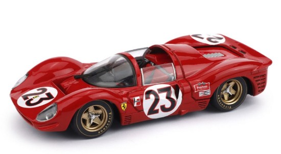 Immagine di FERRARI 330 P4 SPYDER N.23 WINNER 24 H DAYTONA 1967 BANDINI-AMON 1:43