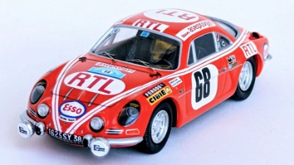 Immagine di ALPINE A110 1st HERAULT RALLY 1972 SABY-COPPIER 1:43