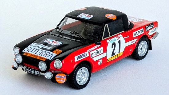 Immagine di FIAT 124 SPORT SPIDER 1600 TAP RALLY 1974 SALVI-VALLE 1:43