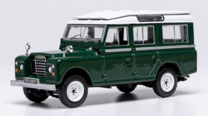 Immagine di LAND ROVER SERIES III 109 1978 DARK GREEN/WHITE 1:43