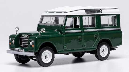 Immagine di LAND ROVER SERIES III 109 1978 DARK GREEN/WHITE 1:43