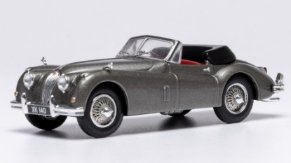 Immagine di JAGUAR XK 140 CABRIOLET 1956 DARK GREY 1:43