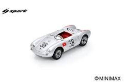 Immagine di PORSCHE 550 N.38 24 H LE MANS 1955 RINGGENBERG-GILOMEN 1:43