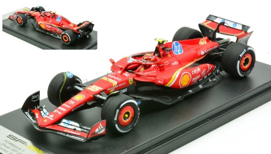 Immagine di FERRARI SF-24 N.55 2nd ABU DHABI GP 2024 C.SAINZ 1:43