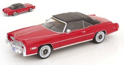 Immagine di CADILLAC ELDORADO CONVERTIBLE 1976 RED 1:18