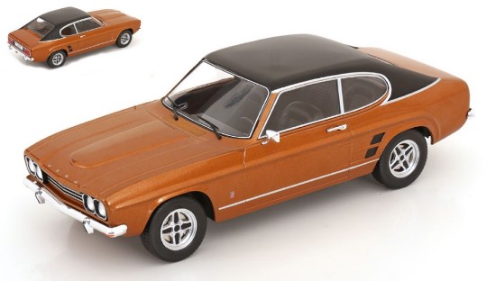 Immagine di FORD CAPRI MK I GXL 1973 BROWN/BLACK 1:18