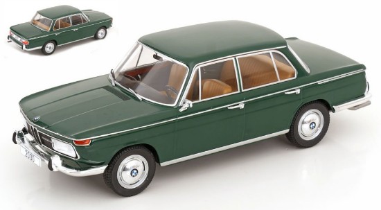 Immagine di BMW 2000 (TYP 121) 1966 DARK GREEN 1:18