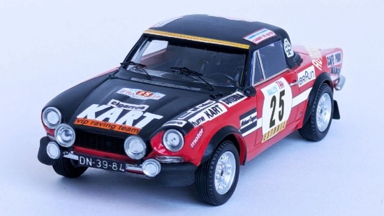Immagine di FIAT 124 SPORT SPIDER 1600 TAP RALLY 1974 BORGES-SOTTOMAYOR 1:43