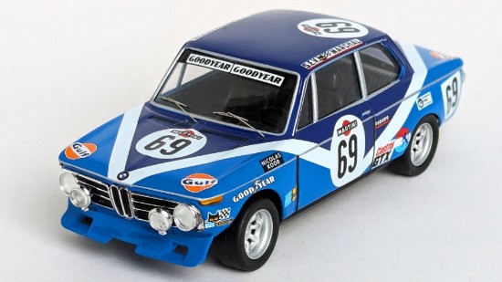 Immagine di BMW 2002 TI 24H SPA-FRANCORCHAMPS 1973 KOOB-LADOGNI 1:43