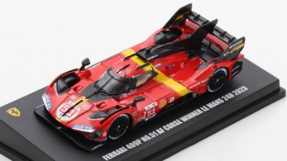 Immagine di FERRARI 499P N.51 WINN.LE MANS 2023 PIER GUIDI-CALADO-GIOVINAZZI 1:64