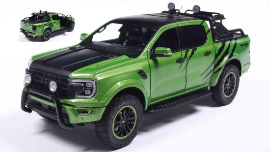 Immagine di FORD RANGER RAPTOR
METALLIC GREEN 2024 1:18