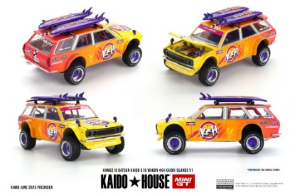 Immagine di DATSUN 510 WAGON 4X4 KAIDO
ISLANDS V1 1969 1:64