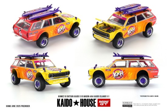 Immagine di DATSUN 510 WAGON 4X4 KAIDO
ISLANDS V1 1969 1:64