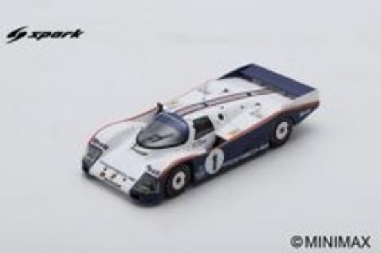 Immagine di PORSCHE 962C N.1 WINN.LE MANS 1986 BELL-HOLBERT-STUCK 1:43
