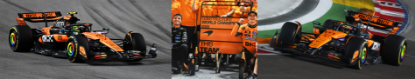Immagine di MC LAREN N.4 & N.81 CHAMPION CONSTRUCTOR 2025 L.NORRIS & O.PIASTRI 1:64