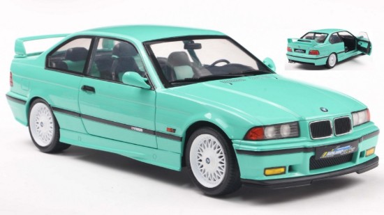 Immagine di BMW E36 M3 COUPE SOLIDO WORKS 1991 MINT GREEN 1:18