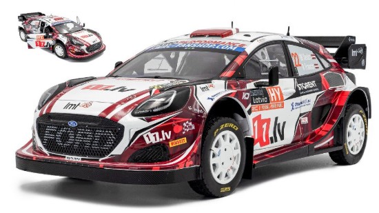 Immagine di FORD PUMA HYBRID N.22 RALLY1 LATVIA 2024 M.SESKS-R.FRANCIS 1:18