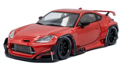 Immagine di TOYOTA GR86 ROCKET BUNNY COUPE 2022 RED 1:43