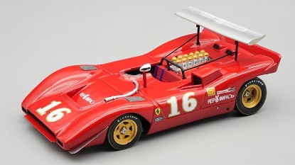Immagine di FERRARI 612P CAN-AM N.16 CAN-AM RIVERSIDE 1969 C.AMON 1:43