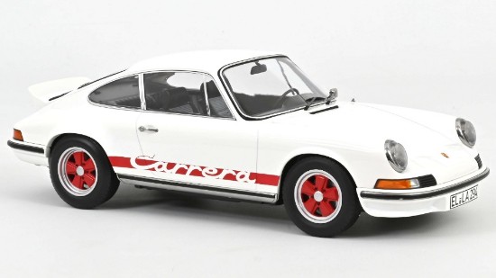 Immagine di PORSCHE 911 CARRERA RS 2.7 1973 GRAND-PRIX WHITE & RED 1:12