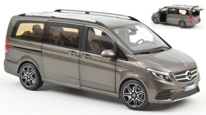 Immagine di MERCEDES-BENZ V-CLASS AMG-LINE 2018 INDIUM GREY 1:18