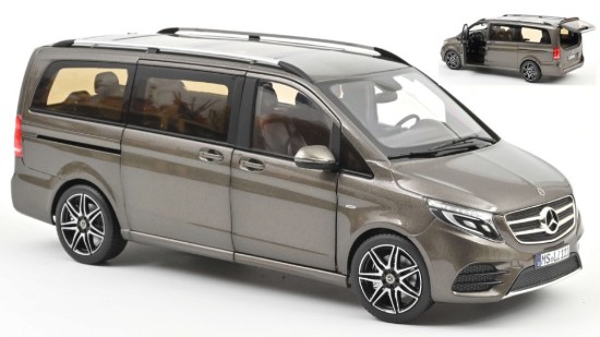 Immagine di MERCEDES-BENZ V-CLASS AMG-LINE 2018 INDIUM GREY 1:18