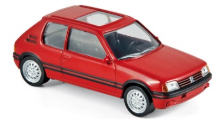 Immagine di PEUGEOT 205 GTi 1986 VALLELUNGA RED JET CAR 1:43