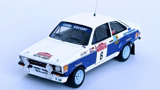 Immagine di FORD ESCORT MK2 SANREMO RALLY 1977 B.WALDEGAARD-H.THORSZELIUS 1:43