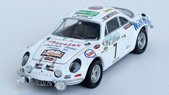 Immagine di ALPINE A110 YPRES RALLY 1973 C.COUEILLE-V.LAVERNE 1:43