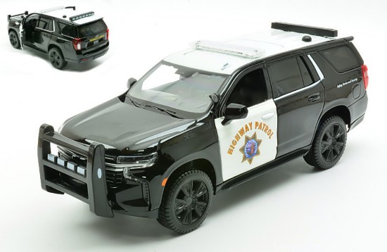 Immagine di CHEVROLET TAHOE POLICE 2012 WHITE/BLACK 1:27