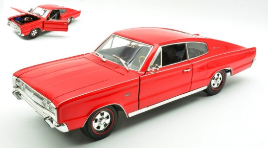 Immagine di DODGE CHARGER 1966 RED 1:18