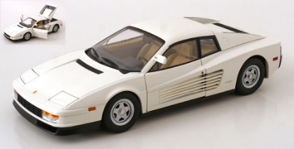 Immagine di FERRARI TESTAROSSA MONOSPECCHIO 1984 US-VERSION WHITE 1:12